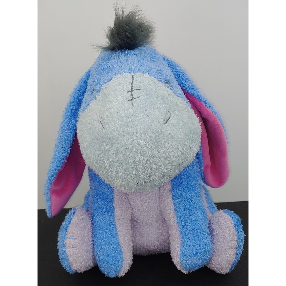 Disney Parks Store Eeyore Weighted Plush Stuffed Animal 15" Removable Pouch